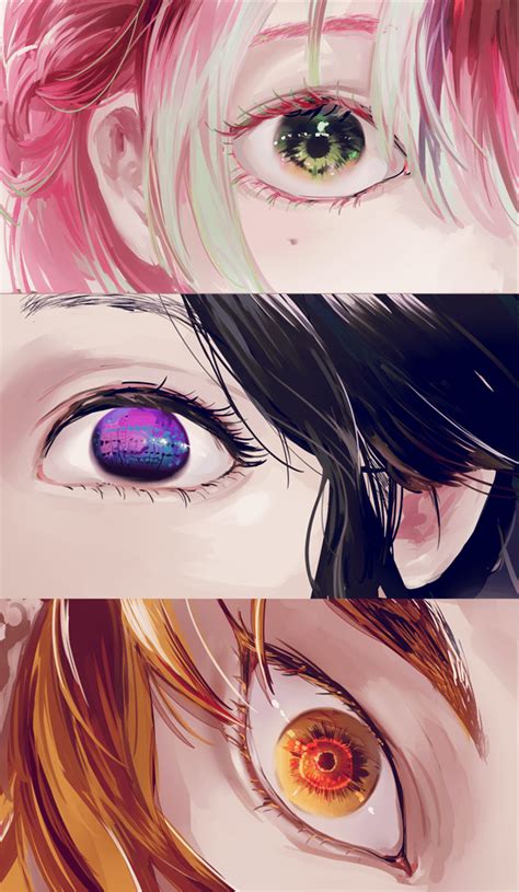 Three Eyes Of The Hashira Mobile Wallpaper Kimetsunoyaiba