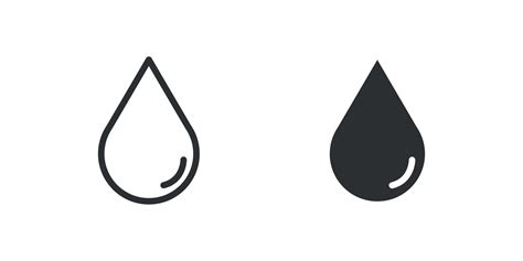 Water Drop Icon Vector Art Icons And Graphics For Free Download