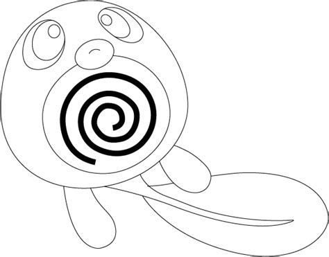 Lineart Of Poliwag By Inukawaiilover On Deviantart