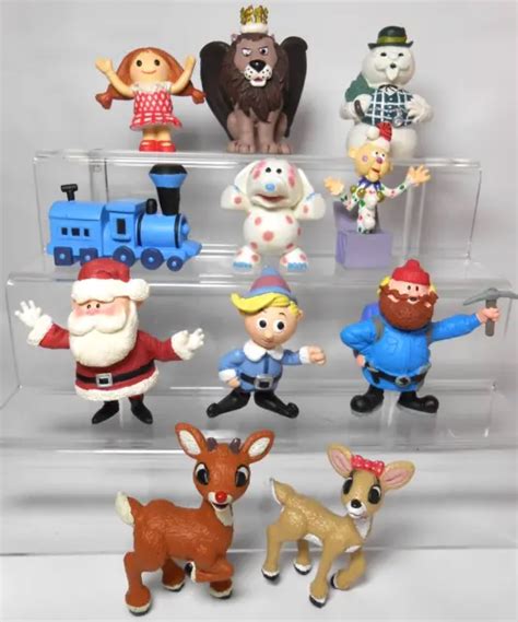 Vintage Rudolph The Red Nosed Reindeer Figures Island Of Misfit Toys