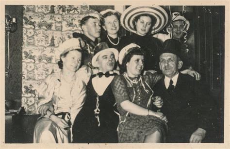 45 found snaps capture people celebrating at their parties from between the 1930s and 1950s