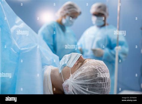 Patient Lying On An Operating Table Hi Res Stock Photography And Images