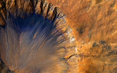 Fresh Crater Near Sirenum Fossae Region Of Mars Artofit