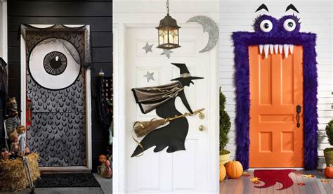 20 Ideas Para Decorar Tu Puerta En Halloween