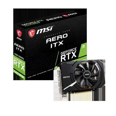 Msi Geforce Rtx 2060 Super Aero Itx Geforcertx2060superaeroitx Msi｜エムエス