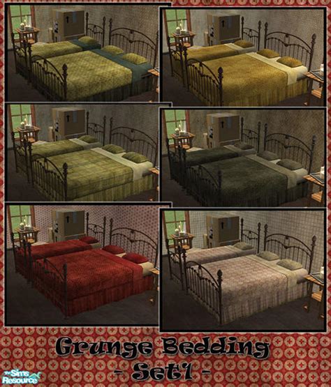 Grunge Bedroom Sims 4 Cc