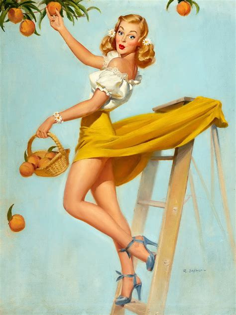 clasic pin up girls by robert oliver skemp pin up and cartoon girls art vintage and modern