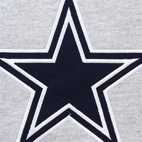 Dallas Cowboys Youth Logo Up Hoodie Ash