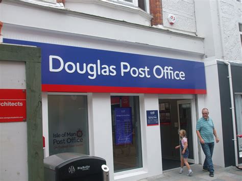Douglas Post Office Strand Street Post Office Isle Of Man Douglas