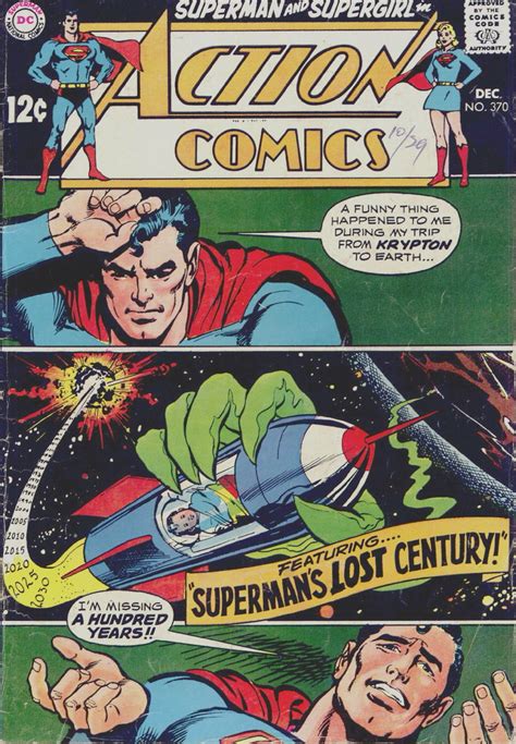 Crazy Ass Moments In Dc History On Twitter In Action Comics 370