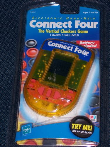Electronic Hand Held Connect Four Toys And Games