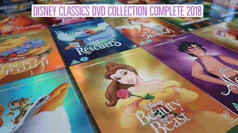 Disney Classics Dvd Collection Complete 2018 Experiment626xx Youtube