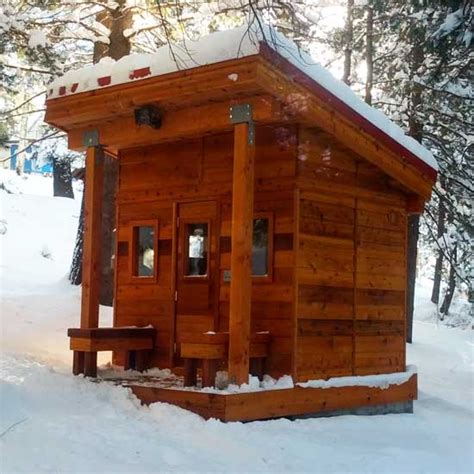 6 X 8 Outdoor Sauna Kit Heater Accessories Post