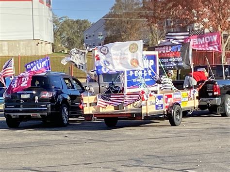 Trump Truck Outside Abc Supply In Beloit Wisconsin Examiner