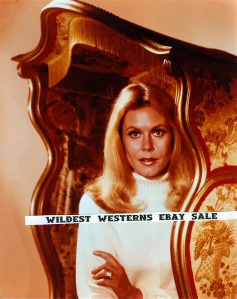 Vintage Elizabeth Montgomery Rare Photo Sexy Bewitched Star In Mirror