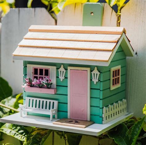 Birdhouse V2 She Shed — Happy Gardens Large Bird Houses Wooden Bird