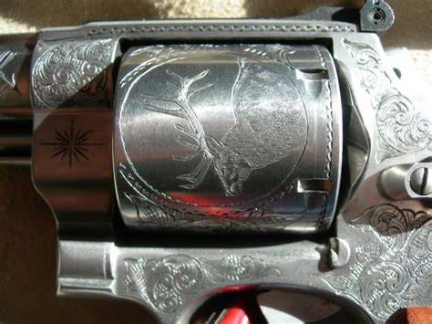 Smith And Wesson 44 Magnum Gouse Freelance Firearms Engraving Gun