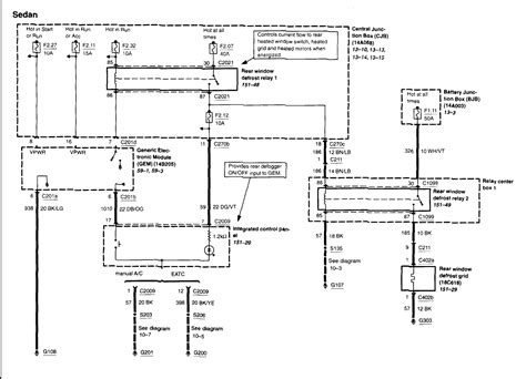 2005 Ford Taurus Wiring Diagram Wiring Diagram