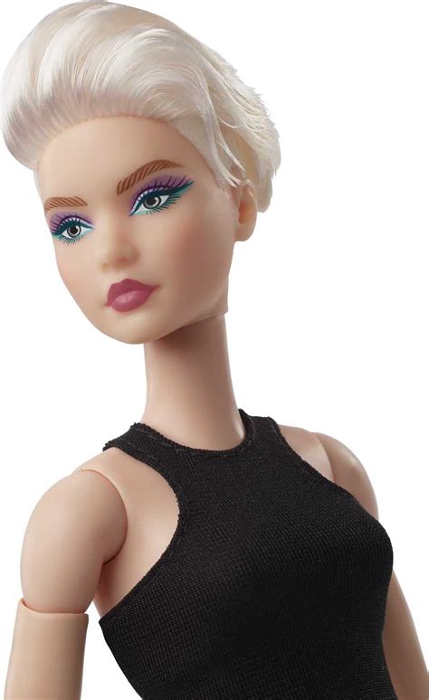 Barbie Signature Looks Doll Tall Blonde Pixie Cut Fully Posable