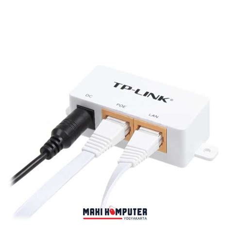 Tp Link 12v Poe Power Kit Plug And Play Compact Poe Injector Maxi Komputer