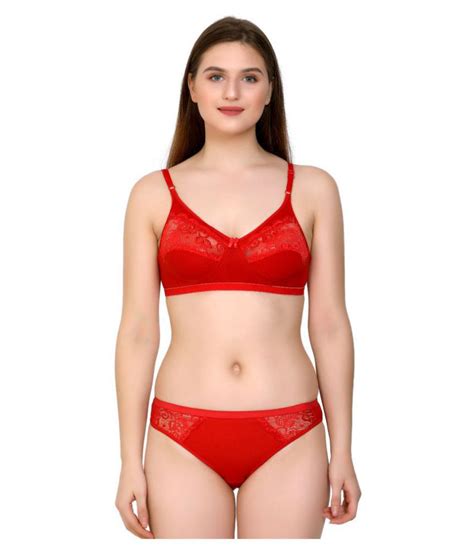 Buy Women Space Cotton Bra And Panty Set Online At Best Prices In India Snapdeal
