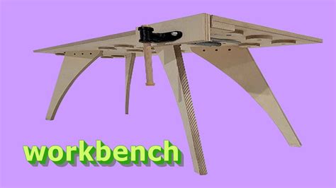 Lightweight Workbench Diy Woodworking Workbench Youtube