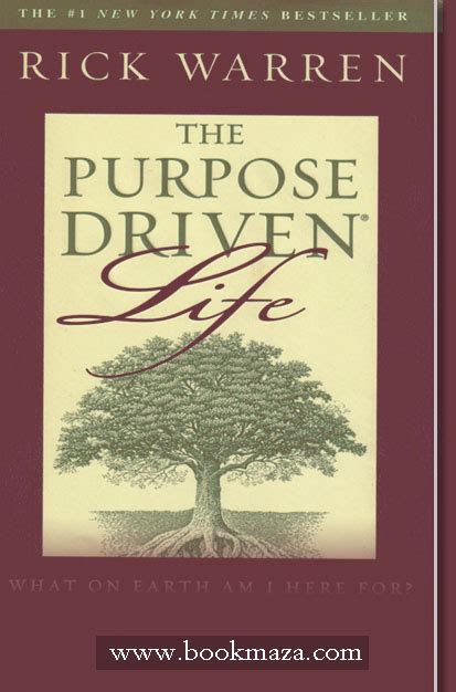 The Purpose Driven Life By Rick Warren Pdf Book Maza Urdu Novels