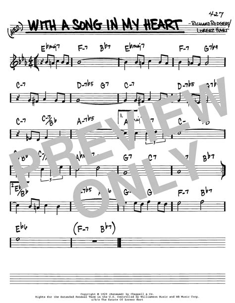 Rodgers And Hart With A Song In My Heart Sheet Music And Pdf Chords 3