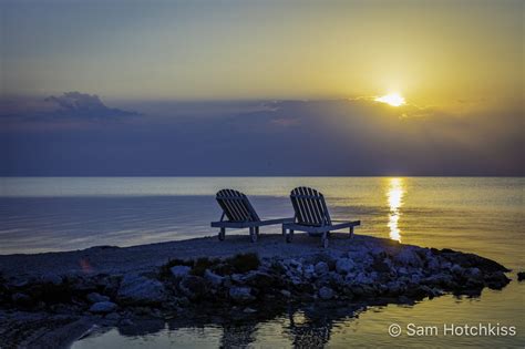 Sunset From Secret Beach Belize Sam Hotchkiss