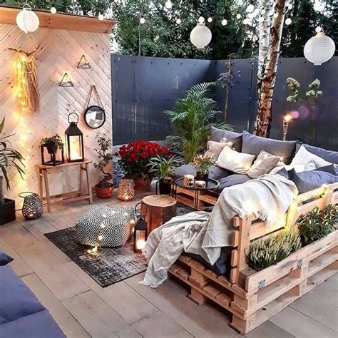 Bohemian Outdoor And Patio Design Outdoor Living Room Creative Home