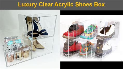 Customized Shoe Store Acrylic Sneaker Boxplexiglass Acrylic Shoes