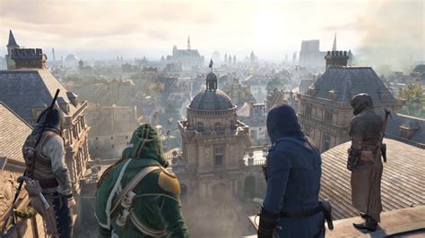 Assassins Creed Unity Co Op Gameplay Xbox One 4 Player Ac Unity