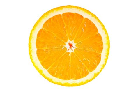 Orange Cut In Half On A Cutting Board Stock Image Image Of Food