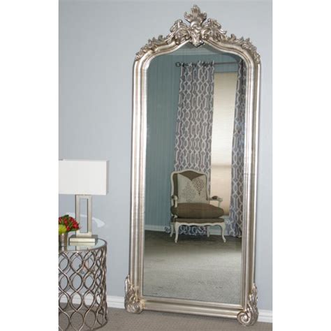 Check spelling or type a new query. Blenheim Silver Arched Crown Full Length Floor Mirror ...