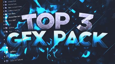 Top 3 Best Gfx Pack Photoshop 1 Anthonygfx Youtube