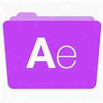 Icon Adobe Effects Effect Ae Icons Folder