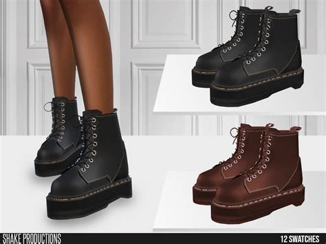 633 Leather Boots By Shakeproductions From Tsr • Sims 4 Downloads