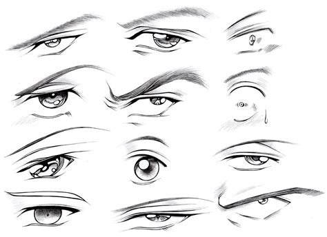 How To Draw Male Eyes Part 2 Manga University Campus Store In 2023 Anime Eye Drawing How