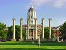 Jesse Hall and Columns, University of Missouri by Art Smith