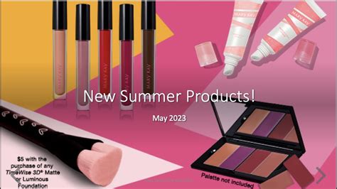 New Summer 2023 Mary Kay Products May 1 2023 Youtube