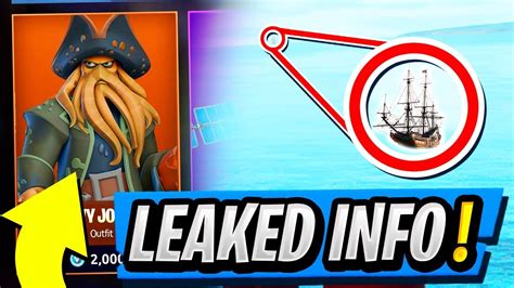 Complete list of all fortnite skins live update 【 chapter 2 season 5 patch 15.10 】 hot, exclusive & free skins on ④nite.site. Season 5 TIER 100 Skin LEAKED! | Secret Pirate Ship FOUND ...