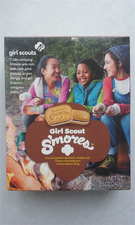 girl scouts have a new s mores cookie — and we got to taste it food and cooking