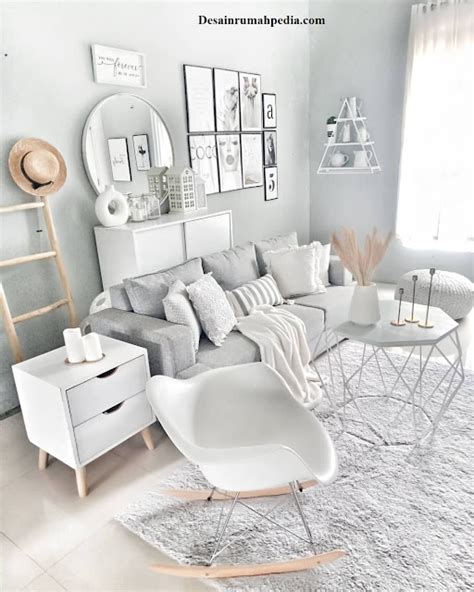 konsep ruang tamu minimalis modern bikin betah  dekorasi