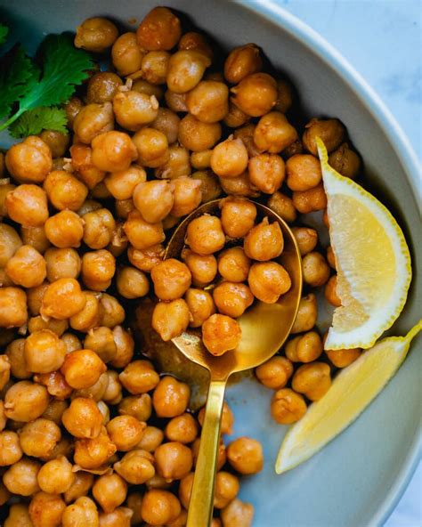 Easy Canned Chickpeas Recipe Canned Chickpeas Easy Healthy Recipes