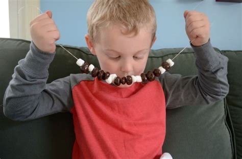 Chocolate Snack Necklace For Kids The Pleasantest Thing Snack