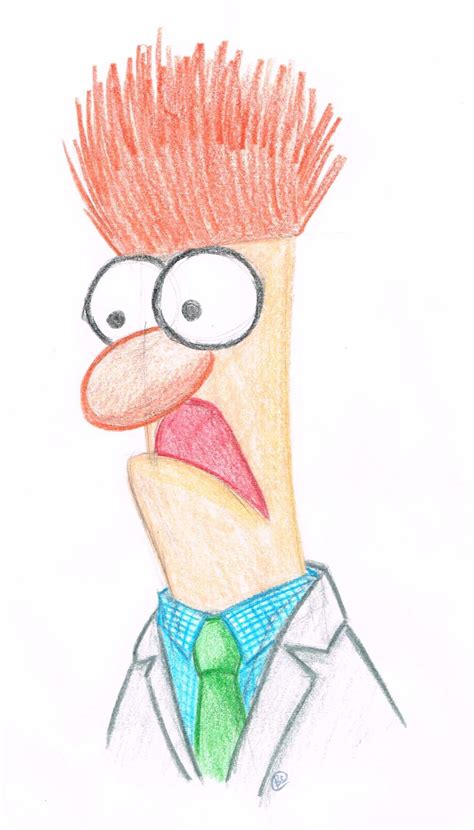 Beaker Muppets Disney Art Drawings