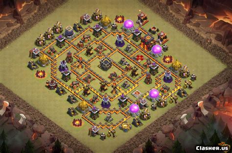 A guaranteed 2* strategy for th10 is gobowi. Town Hall 10 TH10 War base $136 With Link [3-2020 ...