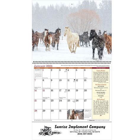 The Old Farmers Almanac® Country 2024 Spiral Bound Hpg