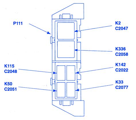 Ford Ranger Relay Diagram