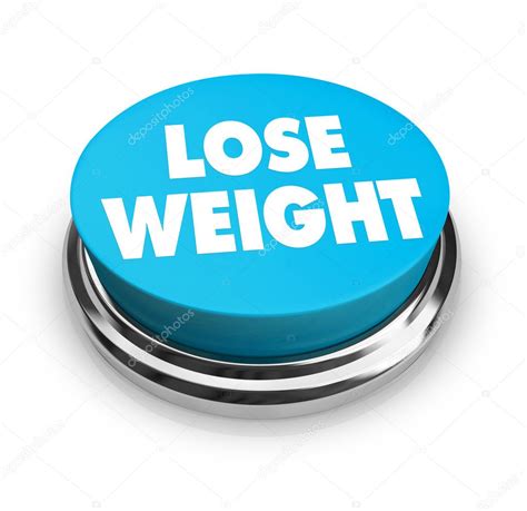 Lose Weight Blue Button — Stock Photo © Iqoncept 2076263